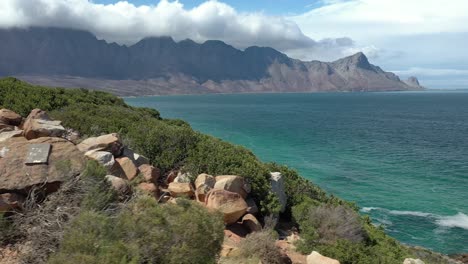 wide angle shot of kogel bay south africa