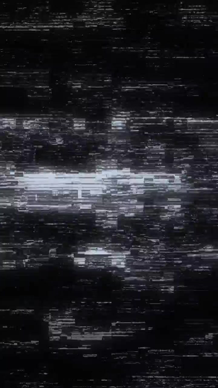 Flickering Digital Glitch and Static Noise Background