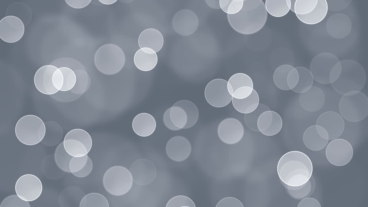 4k luz bokeh de bucle en fondo azul, cielo con brillo de círculo luz borrosa.