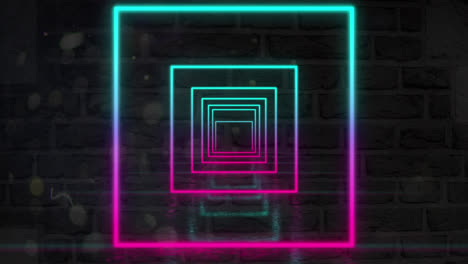 animation of colorful multiple geometrical shapes on dark back ground