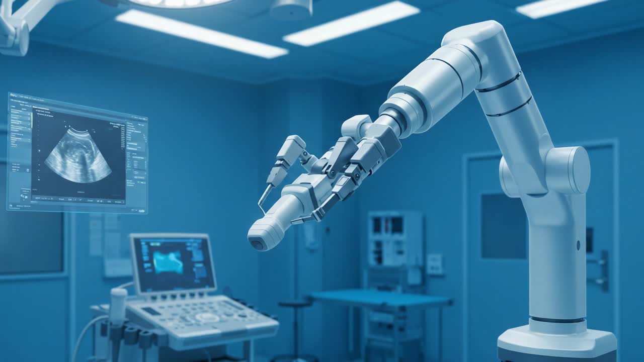Advanced Robotic Surgery System: Precision Medical Technology in Modern Healthcare Environment Enhancing Patient Outcomes through Automation and Real-Time Imaging