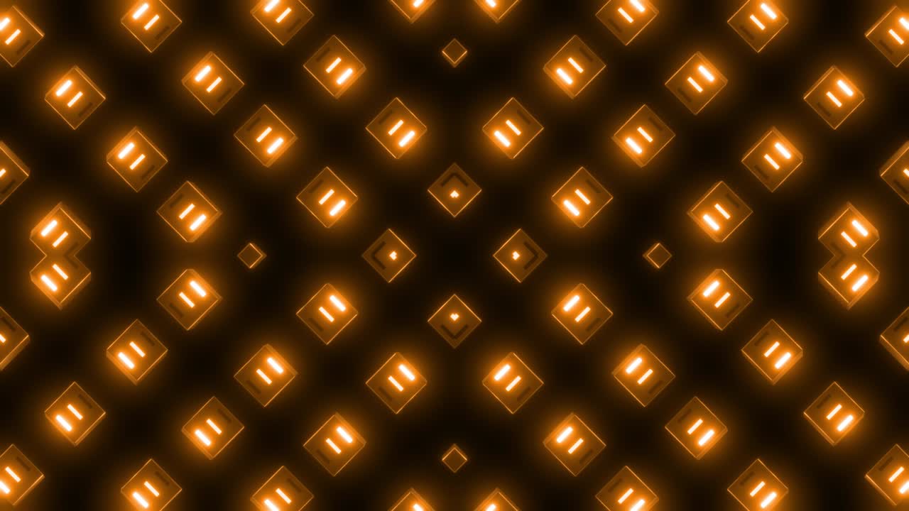 Orange Light Vj Loop