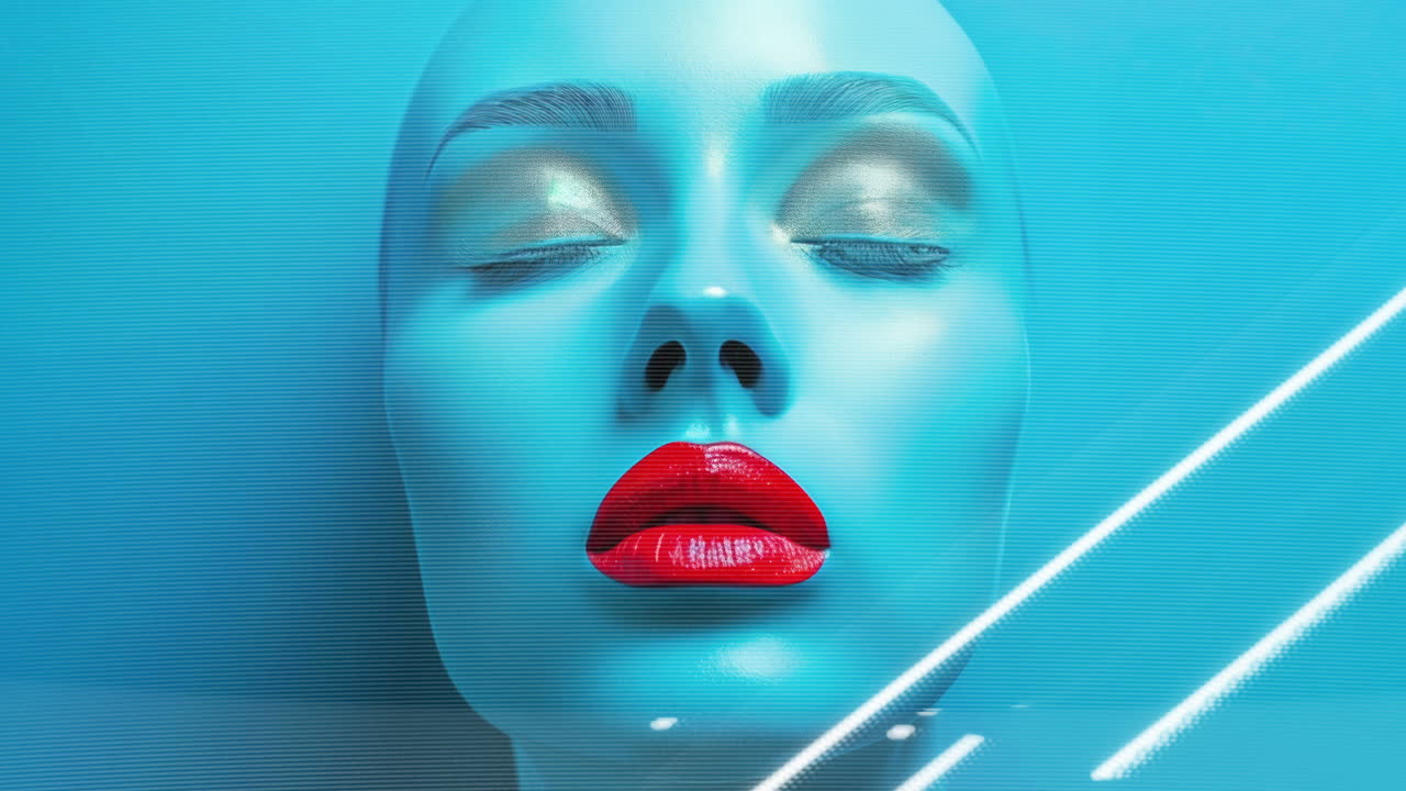 fotos en la cabeza de hermosas hembras maniquín