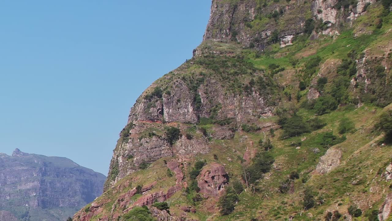 Aerial view of Madeira's stunning cliffs and natural beauty
