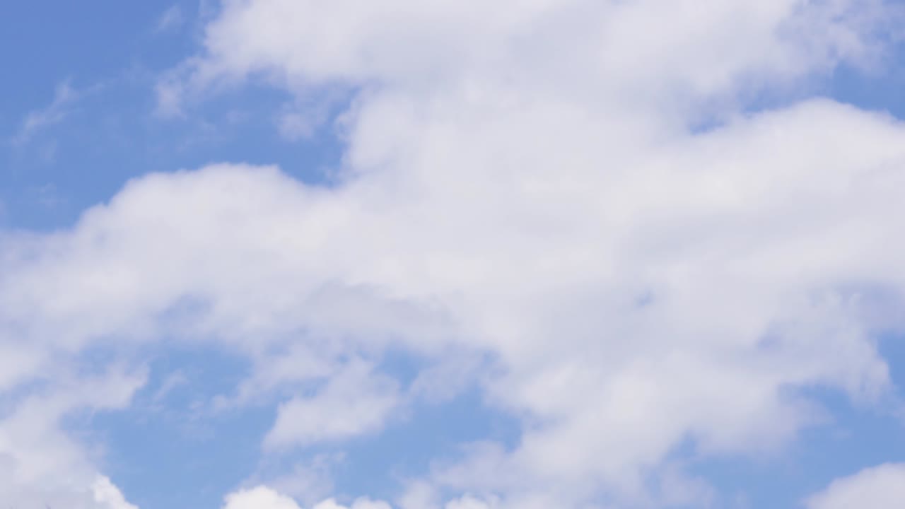 4k 타임 스, 아름다운 구름 움직임