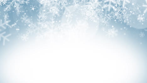 fondo de copos de nieve de invierno