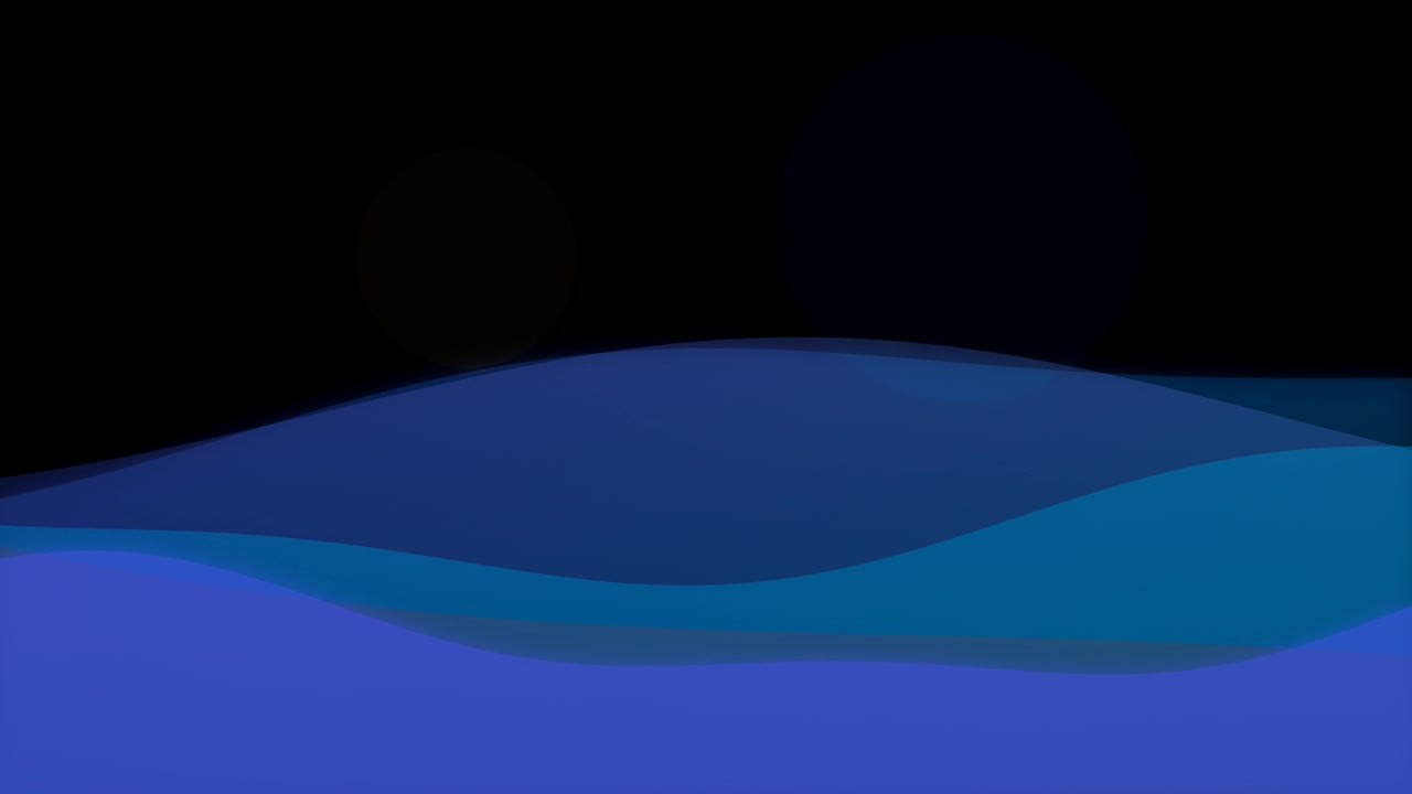 Abstract Blue Wave Motion Background