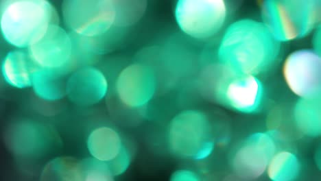 la rotación de los círculos bokeh en el sentido de las agujas del reloj