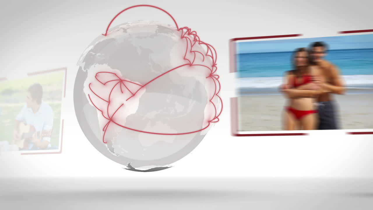 videos de parejas al aire libre con una imagen de la tierra cortesía de nasa.org