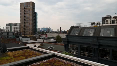 view of large set of flats from boundary shoreditch, london, united kingdom