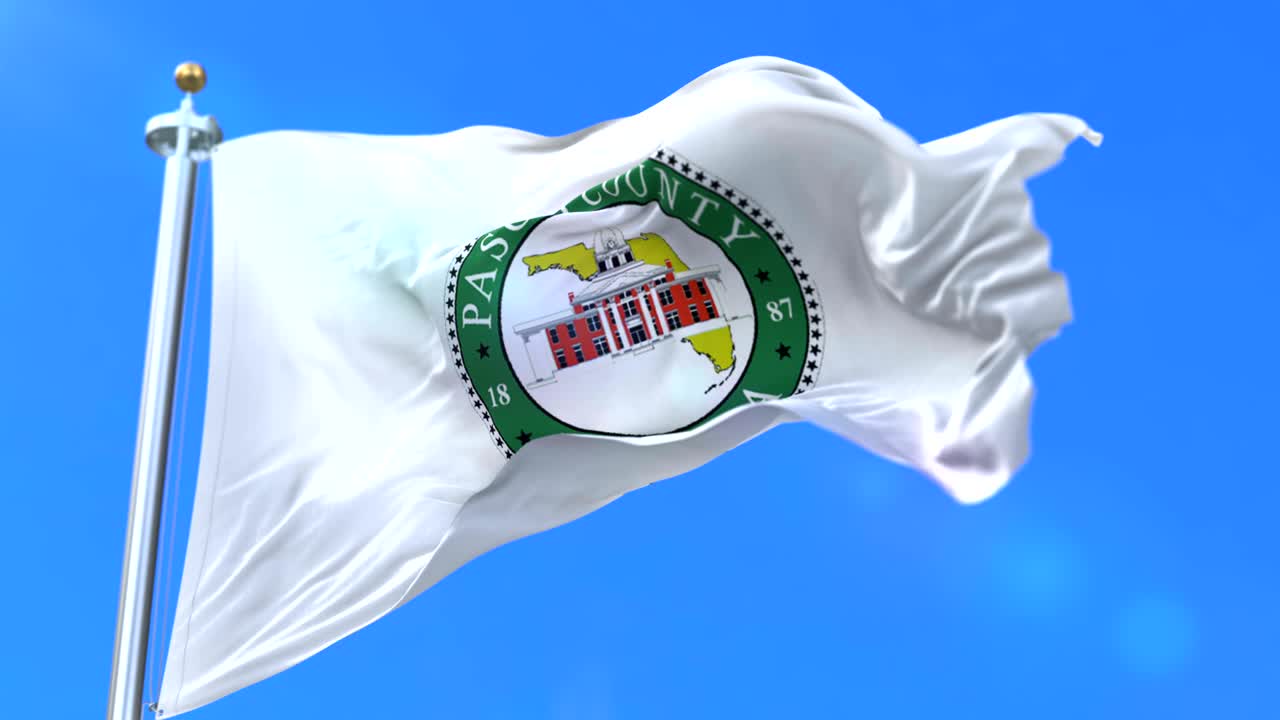 미국 플로리다 주 파스코 카운티의 국기 - 루프