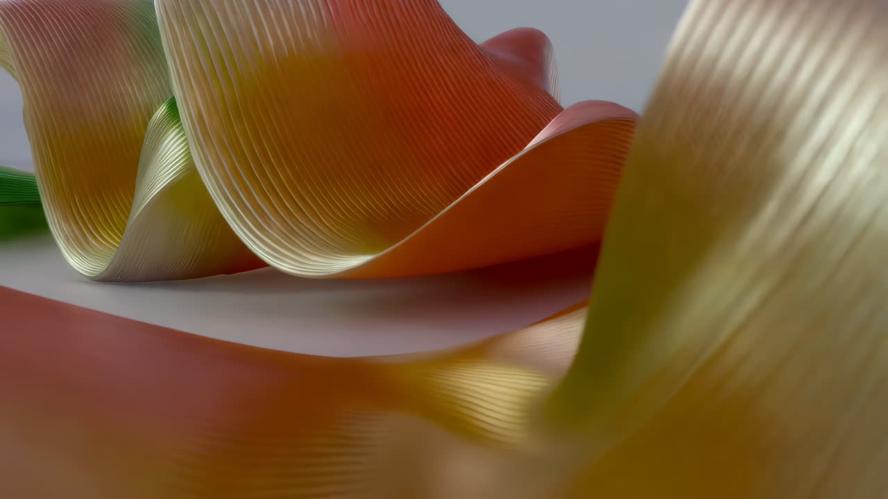 Abstract ribbons