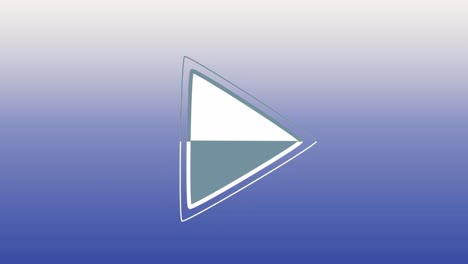 animation of abstract triangular shapes moving against blue gradient background