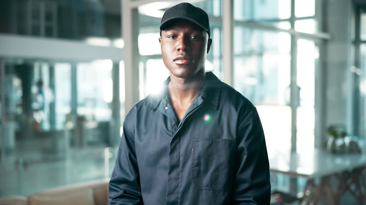 Portrait of a man in uniform and cap