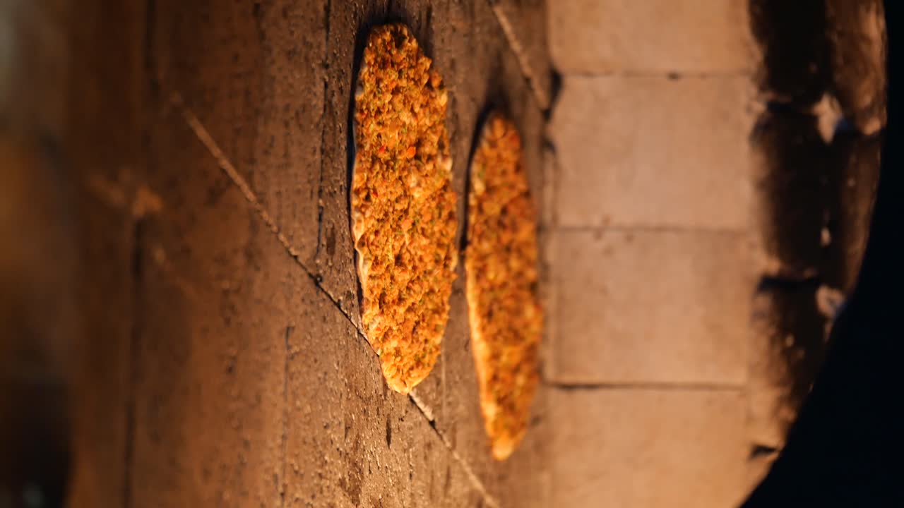 Turkish Pide in a Stone Oven