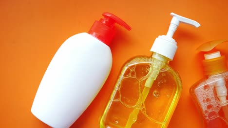 botellas de jabón para manos