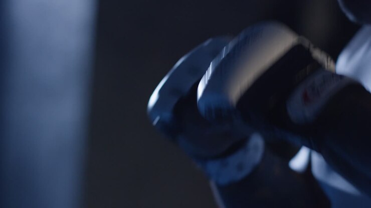 Sessione di allenamento di boxe