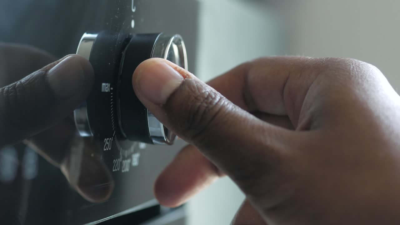 ajuste de la temperatura del horno