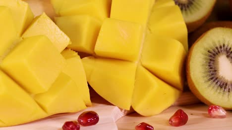 various fruits arranged in a vibrant display