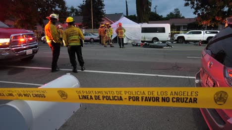 Instalación-De-La-Cinta-De-La-Escena-Del-Crimen