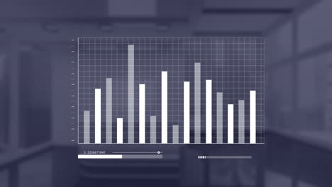 Animación-Del-Procesamiento-De-Datos-Financieros-En-Una-Oficina-Vacía