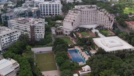 aerial video of luxe hotel is 2 km from the khairatabad railway station and 7 km from the salar jung museum