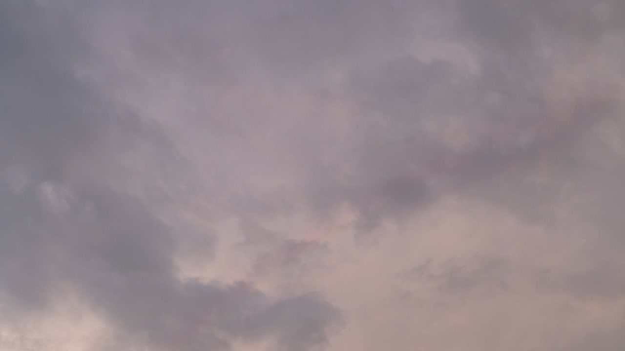 lapso de tiempo del arco iris