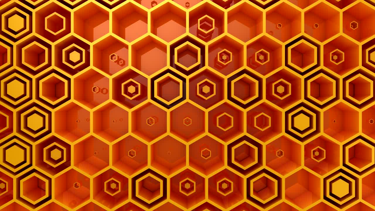 Background of Hexagons