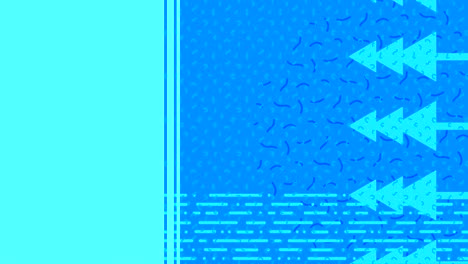 fondo en bucle abstracto con formas geométricas