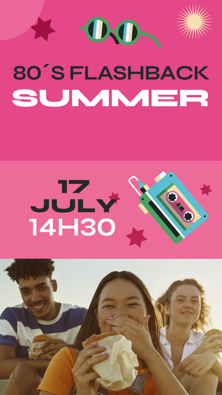 80's Flashback Summer Bash Event