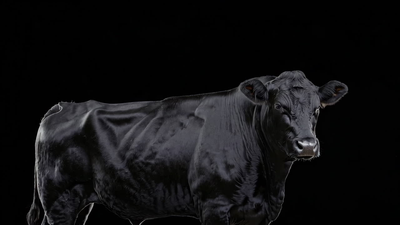 Potret Banteng Hitam