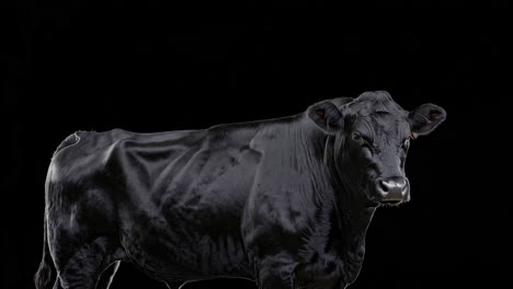 black bull portrait