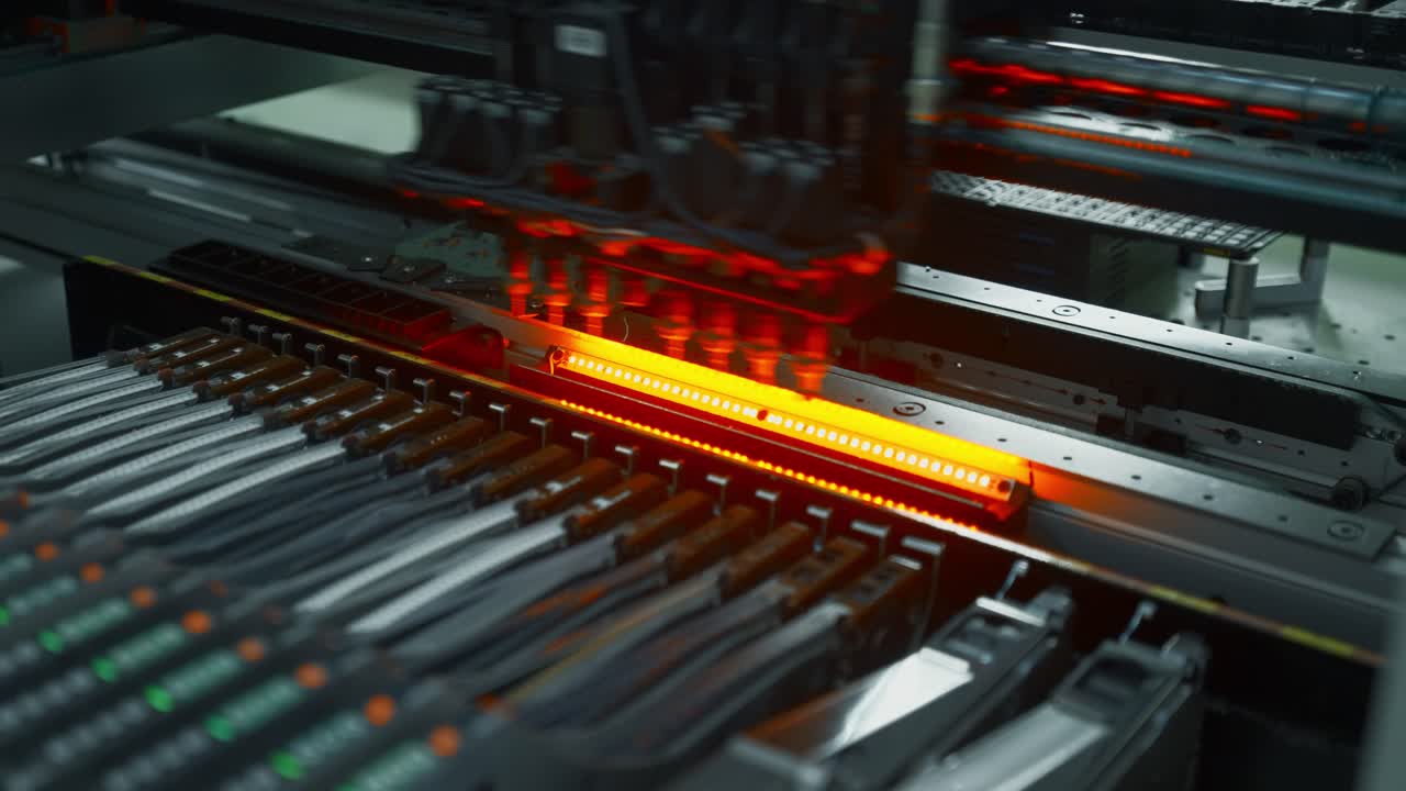 Processo di produzione elettronica automatizzato