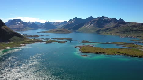 beach lofoten islands is an archipelago in the county of nordland, norway.