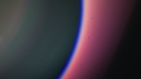 light leaks recorded using real spherical lens and lens whacking technique
