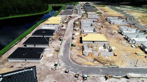 Aerial-views-of-a-residential-neighborhood-under-construction