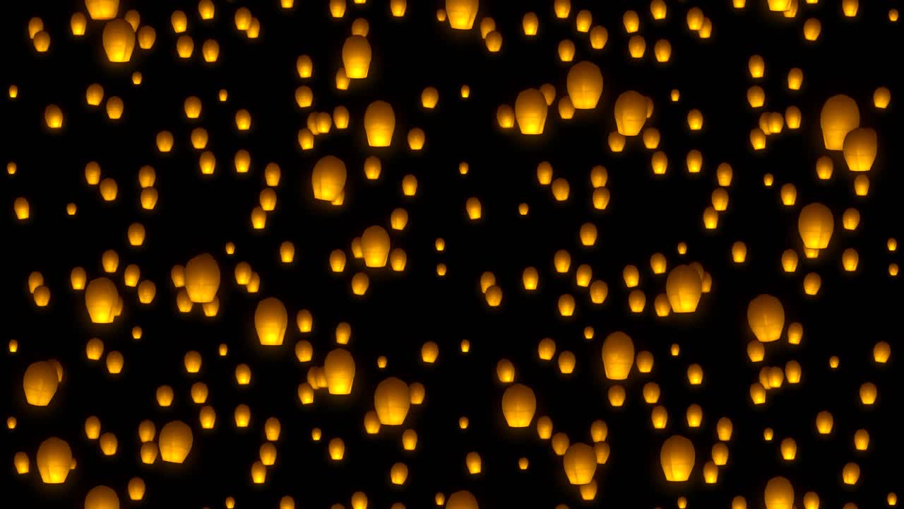 LOOP_TILE PAPER LANTERN A. This footage is loopable and tileable and can 
create an endless and seamless background