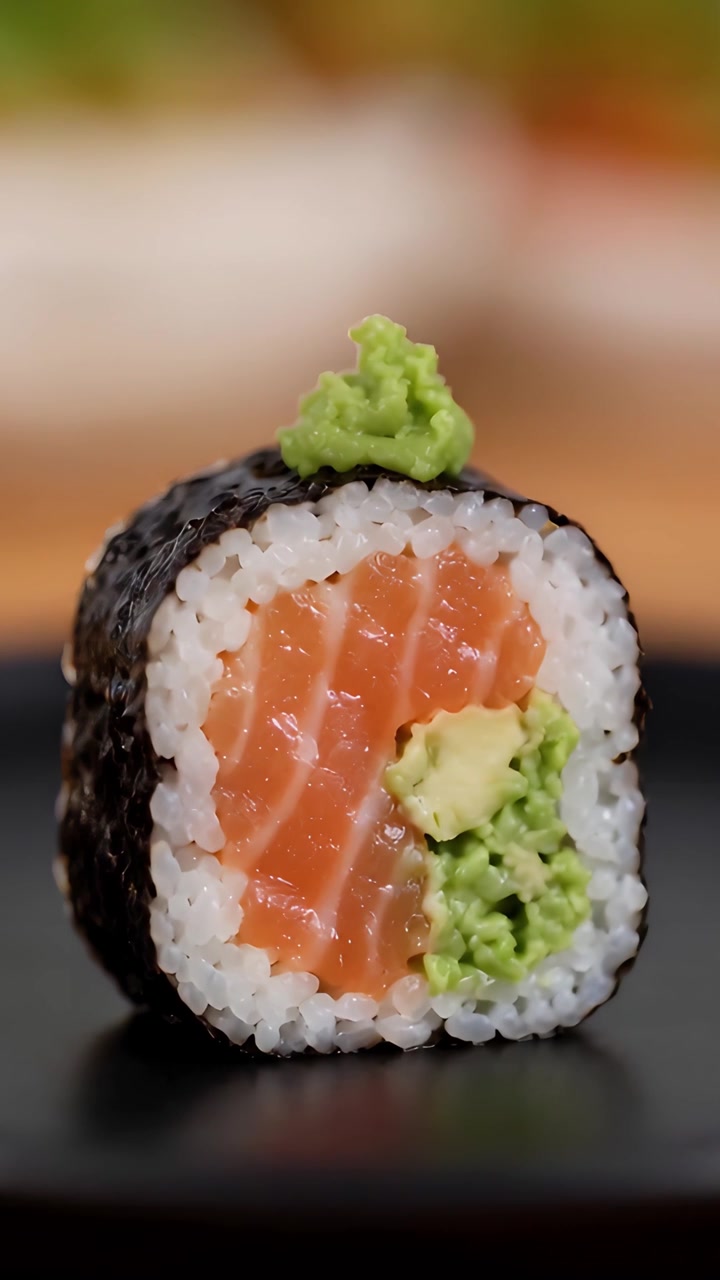 Sushi japanilainen ruoka 4K