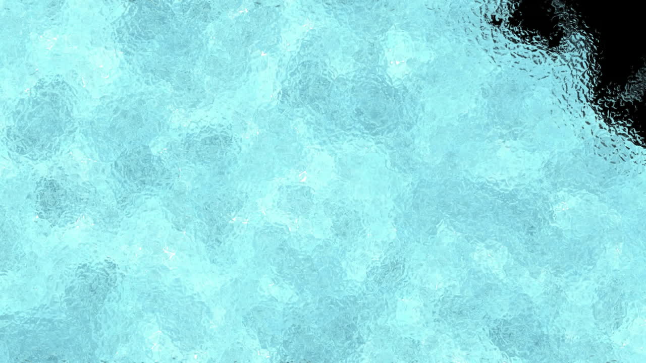 Animation of frozen wall on black background