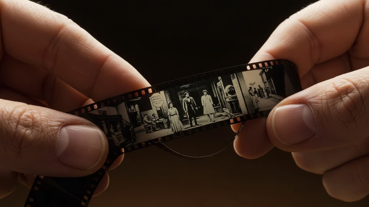 Capturing Memories: The Art of Film Photography and the Timeless Connection Between the Past and Present in Vintage Film Strips
