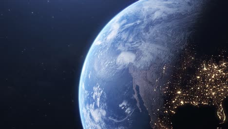 Filmischer-Planet-Erde-Aus-Dem-Weltraum