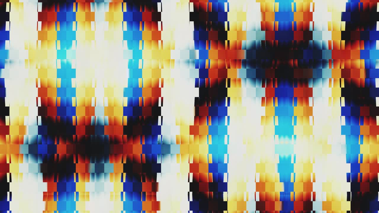 Moving kaleidoscope. 4K motion graphics