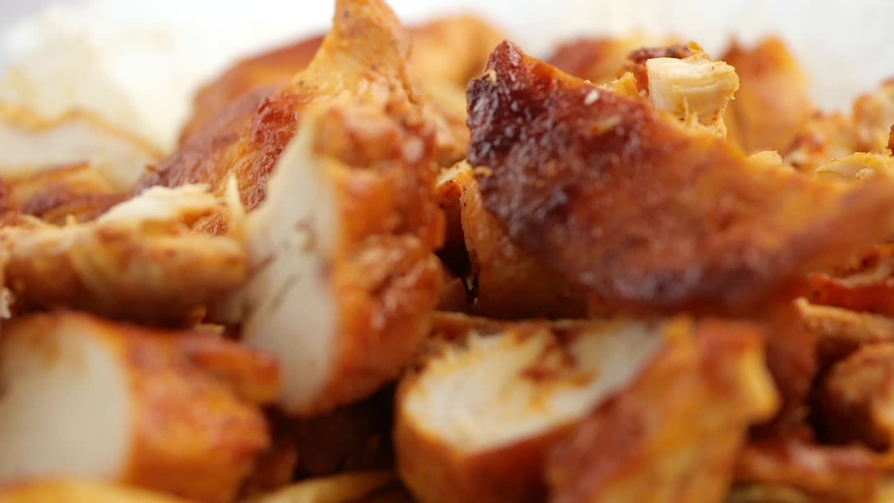 Shredded Chicken Dish Preparation