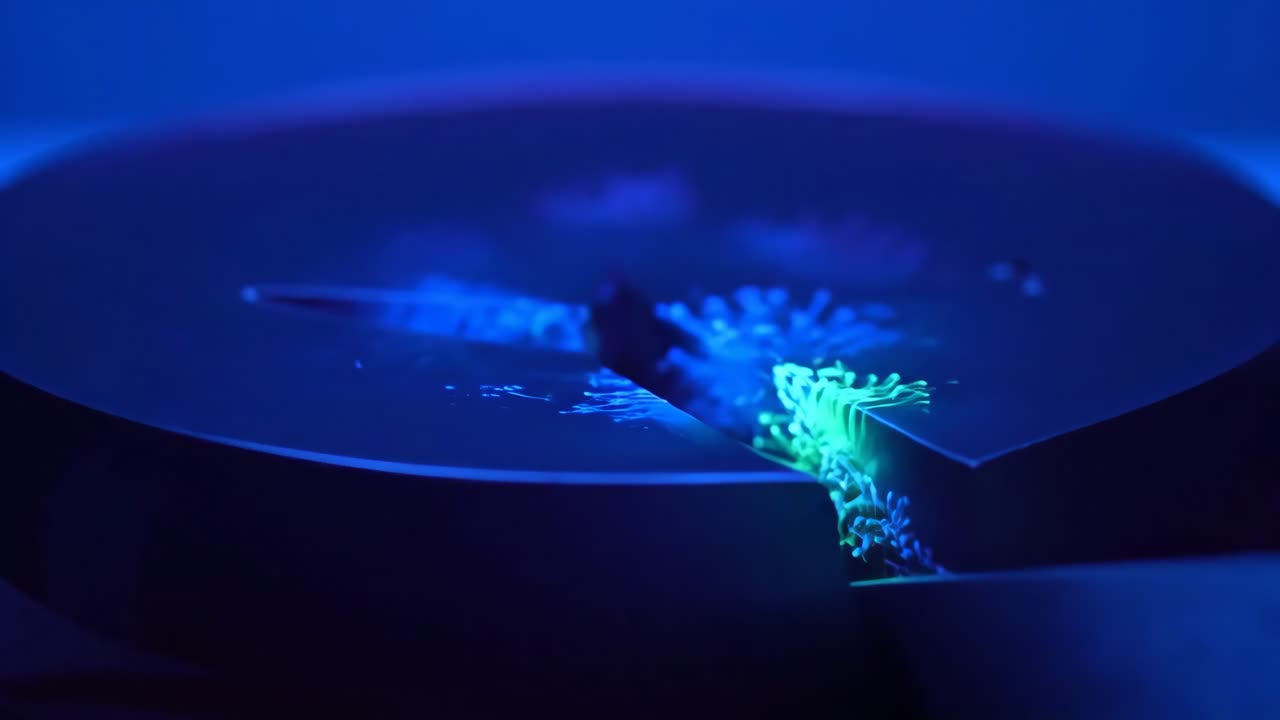 추상적인 잉크 예술