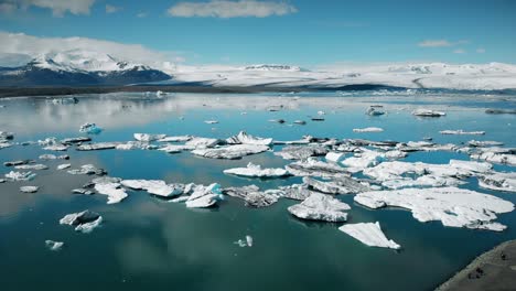 Panning-Up-Over-an-Icy-Lake