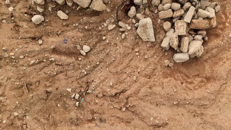 construction debris and rubble