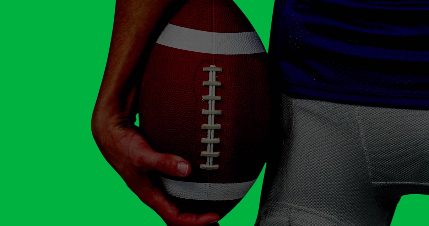football americano, giocatore, pallone