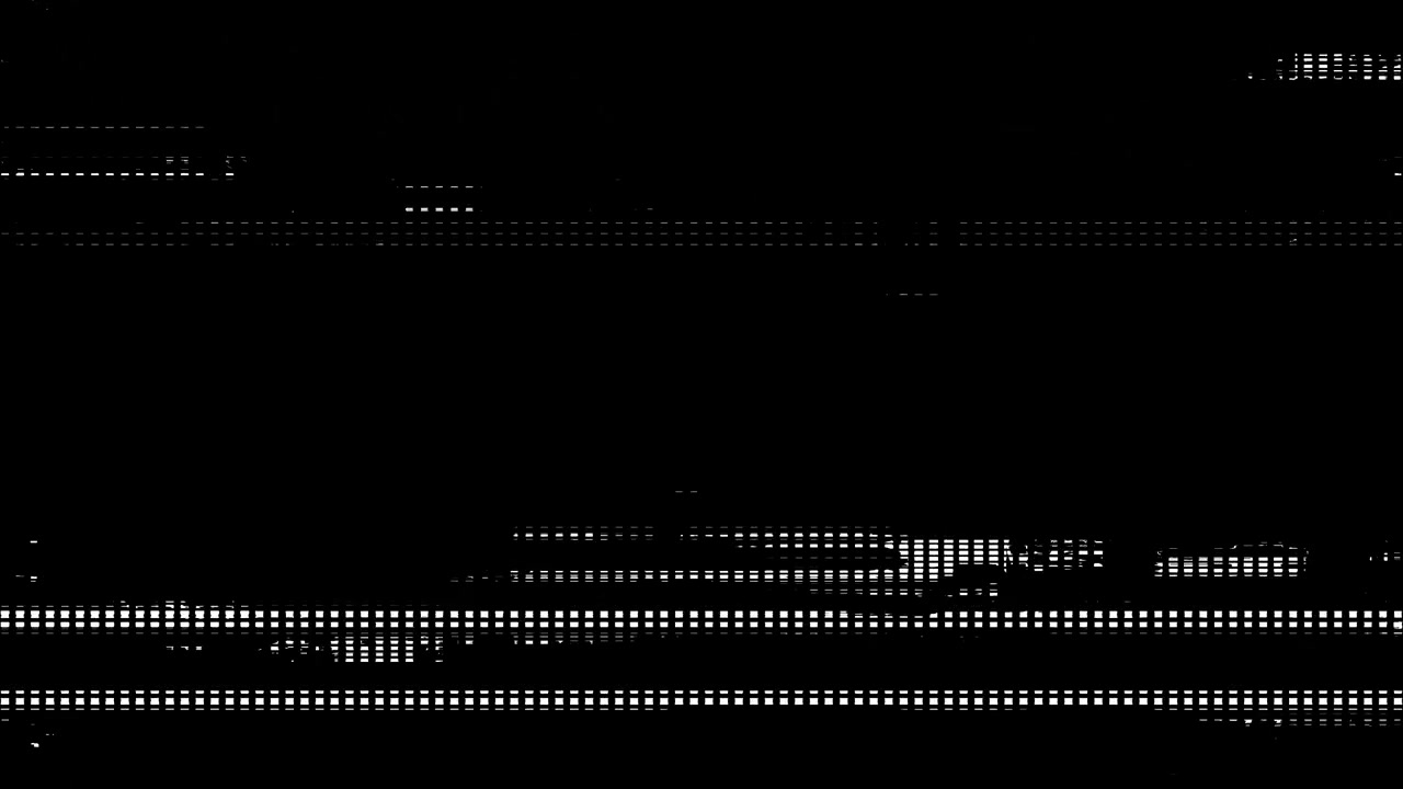 Digital Glitch and Signal Interference Effect