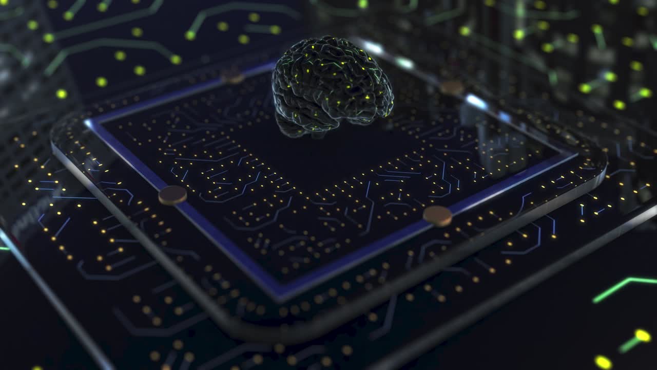 Abstract Technology Background 4K