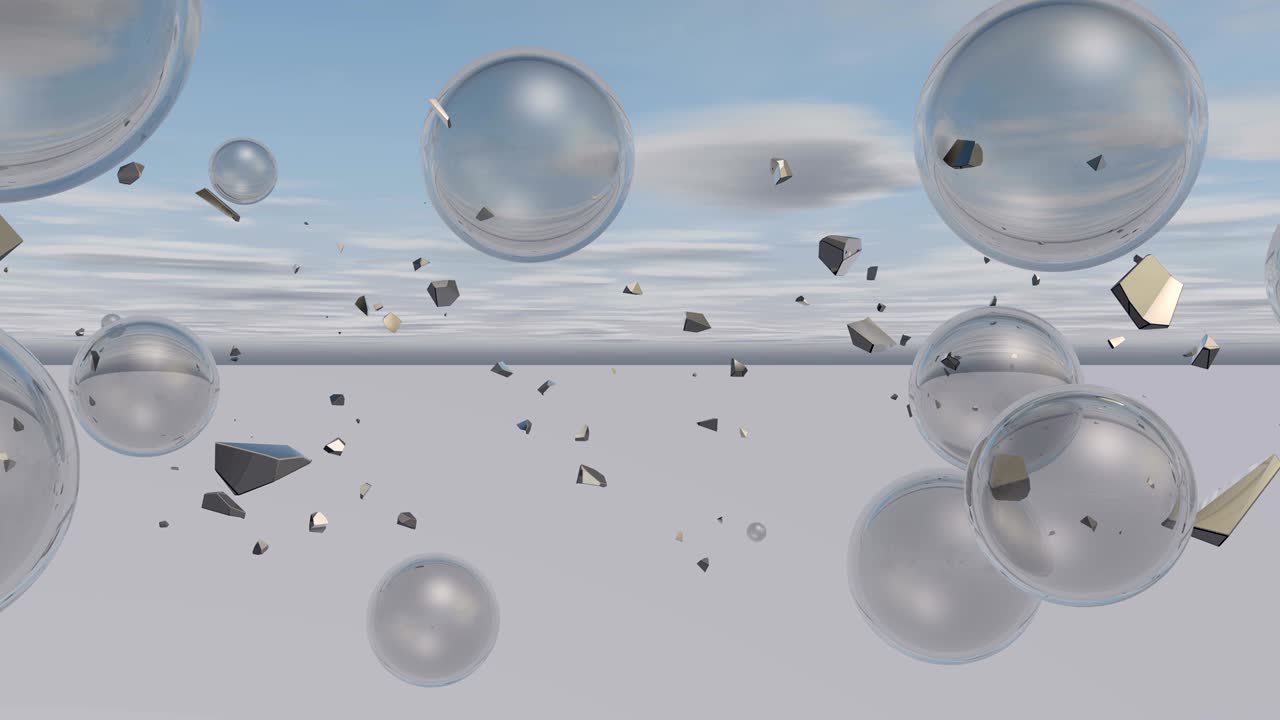 거품으로 가득 찬 추상적인 배경입니다.